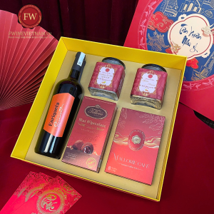 Hộp Quà Tết Sắc Xuân Thịnh Vượng 02- Quà tết thịnh vượng