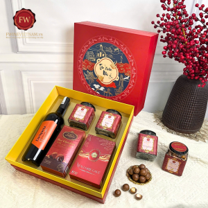 Hộp Quà Tết Sắc Xuân Thịnh Vượng 02- Quà tết thịnh vượng