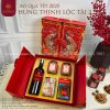 Set Hộp Quà Tết Hưng Thịnh Lộc Tài 04 - Vang Pháp President