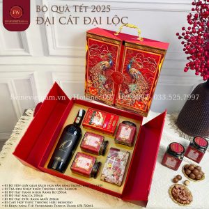 Hộp Quà Tết Đại Cát Đại Lộc- Tết An Khang F Wine 2025