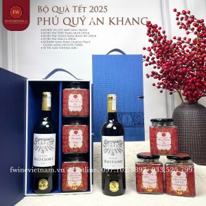 Hộp Quà Tết Phú Quý An Khang- Set quà tết cao cấp