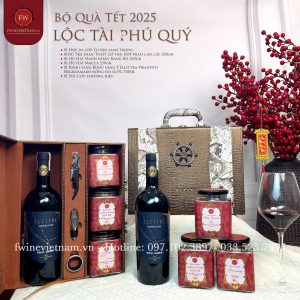 Hộp Quà Tết Lộc Tài Phú Quý - Quà Tết Cao cấp 2025