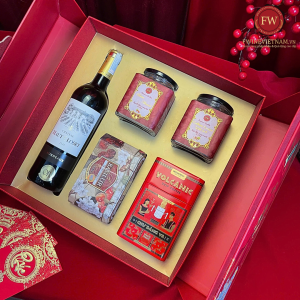 Bộ Hộp Quà Tết Hưng Thịnh Lộc Tài 01- Quà Tết cao cấp