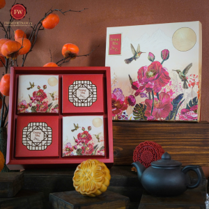 Hộp quà Trung Thu 4 bánh Vọng Nguyệt Đoàn Viên